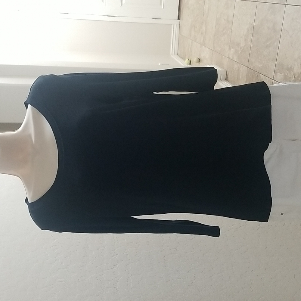 Black Knit Top